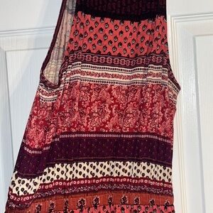 XS maxi dress with slit on side